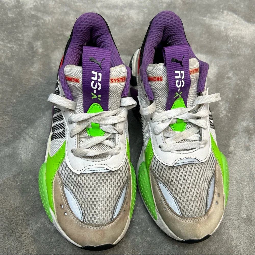 Puma Buzz Lightyear - Puma RS-X Bold‎ Size 5.5C AUTHENTIC DISNEY Running Shoe